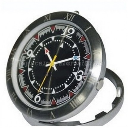HD hidden Spy Watch Cam - Spy Clock DVR with Motion Detection Pocket Watch Spy DVR Clock Camera