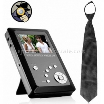 New Tie Spy Camera recorder - Wireless Spy Necktie Camera with Portable Recorder