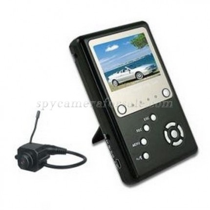 2.4GHZ Wireless Spy Camera - Wireless Four Channel DVR Baby Monitor Set with Pinhole Spy Camera