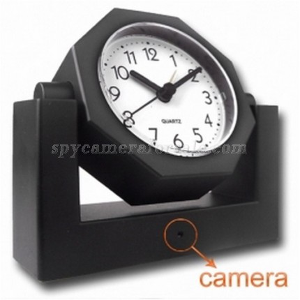 Motion Detection Clock Camera Recorder - Small clock camera DVR 8gb 640x480