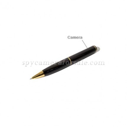 Spy Pen Hidden DVR Cam Gold Hi-res 30FPS Audio Video Pen Photo Camera