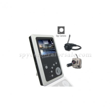 Baby spy camera - 2.5 Inch TFT LCD 2.4GHz Wireless DVR Baby Monitor Kit with Small Camera