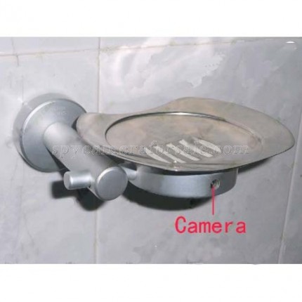 Soap Box Hidden Bathroom Spy Cams DVR - HD Bathroom Spy Camera Stainless steel Soap Box Camera DVR 16GB 1280x720 5.0 Mega Pixel