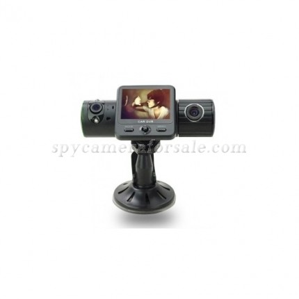 Car Camera DVR Recorder - Dual Camera Car Video Recorder 2.0" GPS Vehicle Camcorder