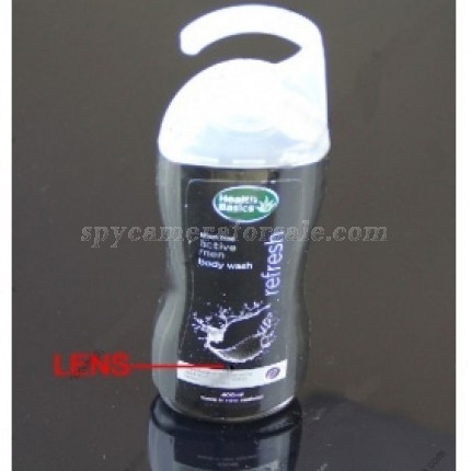Bathroom Spy Cam Shampoo Shower Gel Camera - Gel Bottle Spy Cameras 1280x720 High Resolution 30 Frames Digital Spy Shower's gel Bottle Hidden Cameras 32GB as Bathroom Spy Cameras Toilet Spy Cameras