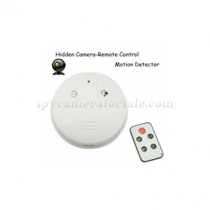spy equipment - Smoke Hidden Camera Spy DVR with Remote Control Motion Detector