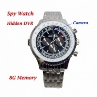 HD hidden Spy Watch Cam - High Resolution 1280x960 Fashion Design Watch DVR with 8G Memory Hidden Camera