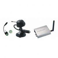 2.4GHZ Wireless Spy Camera - Hidden Spy camera Mini Wireless Spy Cam 2.4 Ghz color camera set