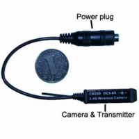 Professional wireless hidden Spy Camera - Spy Wireless Surveillance Hidden Camera with Receiver